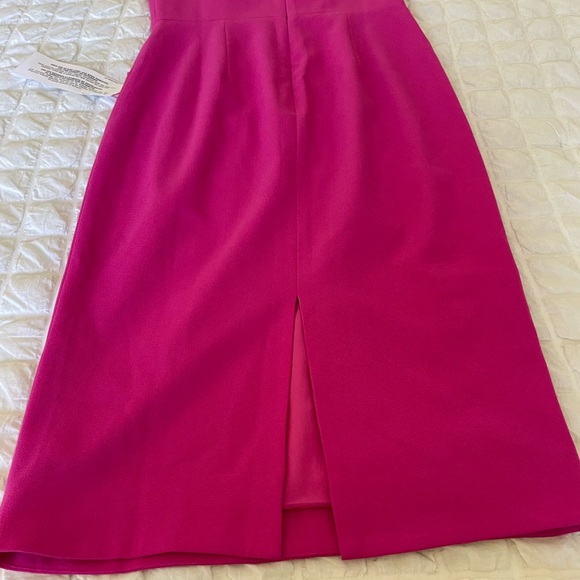 Dress the Population Nicole Fuchsia Midi Dress - Picture 7 of 12